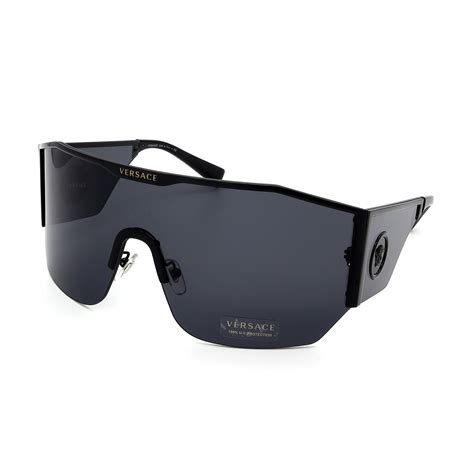 versace crystal shield sunglasses men|authentic Versace men's sunglasses.